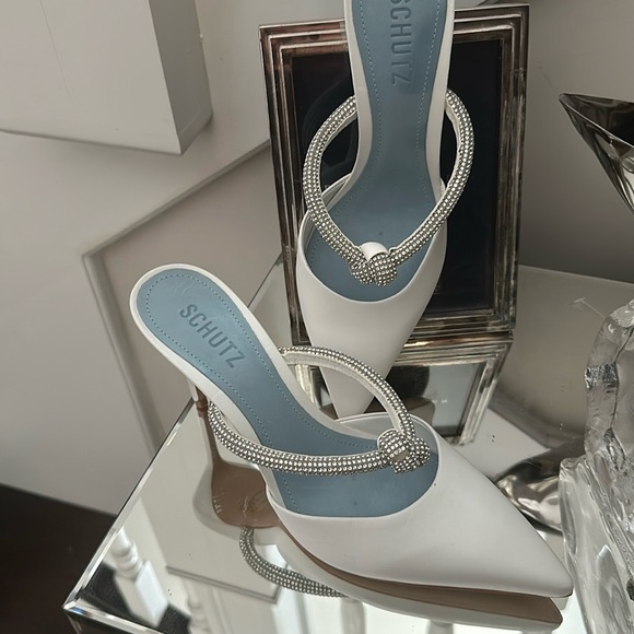 SCHUTZ BRIDAL WEDDING HEEL NEW IN STORES - Picture 1 of 4